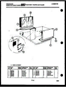 04 - Unit Parts parts for Frigidaire Air Conditioner AR16NS8E1 from AppliancePartsPros.com