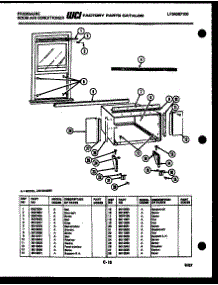 06 - Window Mounting Parts parts for Frigidaire Air Conditioner AR16NS8E1 from AppliancePartsPros.com
