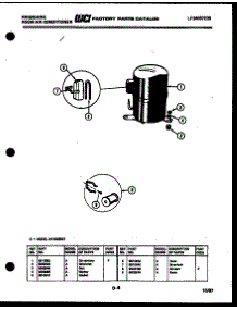 05 - Compressor Parts parts for Frigidaire Air Conditioner AR18NS5E1 from AppliancePartsPros.com