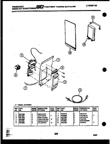 04 - Electrical Parts parts for Frigidaire Air Conditioner AR18NS8E1 from AppliancePartsPros.com