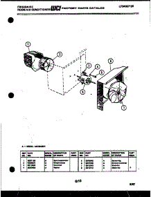05 - Air Handling Parts parts for Frigidaire Air Conditioner AR18NS8E1 from AppliancePartsPros.com