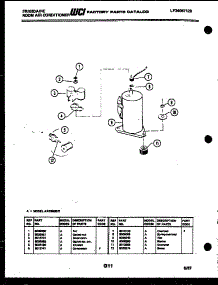 06 - Compressor Parts parts for Frigidaire Air Conditioner AR18NS8E1 from AppliancePartsPros.com