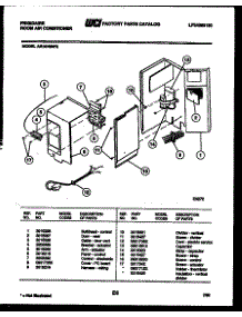 03 - Electrical Parts parts for Frigidaire Air Conditioner AR18NS8F2 from AppliancePartsPros.com