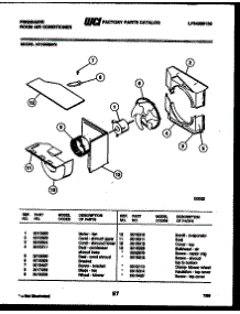 04 - Air Handling Parts parts for Frigidaire Air Conditioner AR18NS8F2 from AppliancePartsPros.com