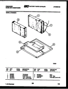 06 - Unit Parts parts for Frigidaire Air Conditioner AR18NS8F2 from AppliancePartsPros.com