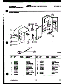 03 - Electrical Parts parts for Frigidaire Air Conditioner AR28NS5F1 from AppliancePartsPros.com