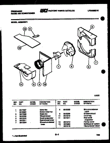 04 - Air Handling Parts parts for Frigidaire Air Conditioner AR28NS5F1 from AppliancePartsPros.com