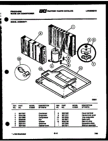 05 - System Parts parts for Frigidaire Air Conditioner AR28NS5F1 from AppliancePartsPros.com