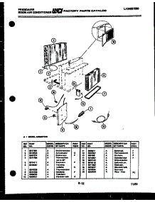03 - Unit Parts parts for Frigidaire Air Conditioner AW09NT2E2 from AppliancePartsPros.com