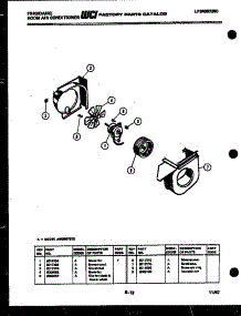 04 - Air Handling Parts parts for Frigidaire Air Conditioner AW09NT2E2 from AppliancePartsPros.com