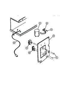 04 - Control parts for Frigidaire Air Conditioner A05LH5N1 from AppliancePartsPros.com