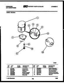 06 - Compressor Parts parts for Frigidaire Air Conditioner A06LE2K1 from AppliancePartsPros.com