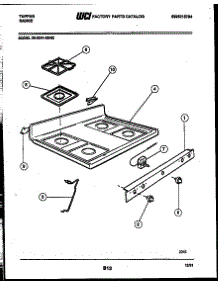 03 - Cooktop Parts parts for Frigidaire Range 30-3341-23-02 from AppliancePartsPros.com