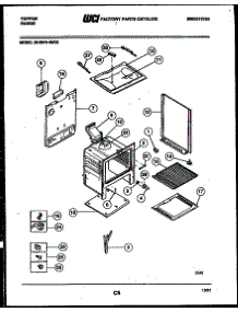 07 - Body Parts parts for Frigidaire Range 30-3341-23-02 from AppliancePartsPros.com