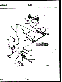 03 - Burner, Manifold And Gas Control parts for Frigidaire Range 30-3342-23-01 from AppliancePartsPros.com