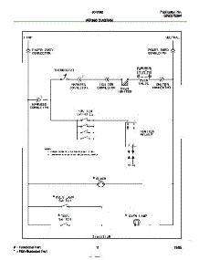 07 - Wiring Diagram parts for Frigidaire Range 30-3352-23-05 from AppliancePartsPros.com