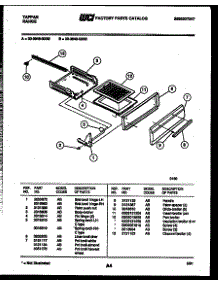 04 - Broiler Drawer Parts parts for Frigidaire Range 30-3648-66-03 from AppliancePartsPros.com