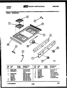04 - Cooktop Parts parts for Frigidaire Range 30-3649-23-06 from AppliancePartsPros.com