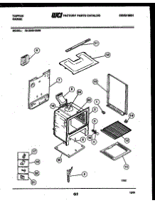 07 - Body Parts parts for Frigidaire Range 30-3649-23-06 from AppliancePartsPros.com