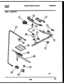 06 - Burner Parts parts for Frigidaire Range 30-3649-66-07 from AppliancePartsPros.com