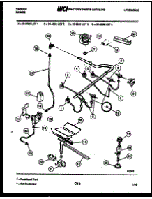 06 - Burner Parts parts for Frigidaire Range 30-3658-00-04 from AppliancePartsPros.com