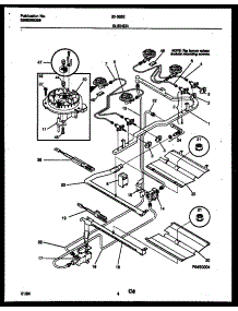 03 - Burner, Manifold And Gas Control parts for Frigidaire Range 30-3852-00-03 from AppliancePartsPros.com