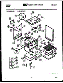 06 - Body Parts parts for Frigidaire Range 30-3857-23-05 from AppliancePartsPros.com