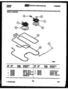 06 - Body Parts parts for Frigidaire Range 30-3858-00-05 from AppliancePartsPros.com