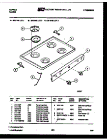 03 - Cooktop Parts parts for Frigidaire Range 30-3148-66-03 from AppliancePartsPros.com