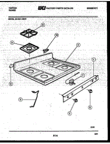 03 - Cooktop Parts parts for Frigidaire Range 30-3341-23-01 from AppliancePartsPros.com