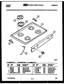 03 - Cooktop Parts parts for Frigidaire Range 30-3657-23-02 from AppliancePartsPros.com