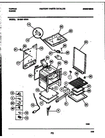 07 - Body Parts parts for Frigidaire Range 30-3851-23-04 from AppliancePartsPros.com