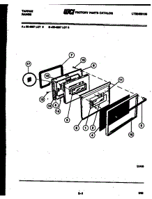 06 - Door Parts parts for Frigidaire Range 30-4987-66-06 from AppliancePartsPros.com