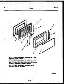 03 - Door Parts parts for Frigidaire Microwave 56-9402-10-01 from AppliancePartsPros.com