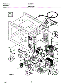 04 - Functional parts for Frigidaire Microwave SMS138T1B2 from AppliancePartsPros.com