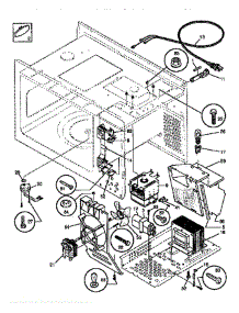 Functional parts for Tappan Microwave SMS138T1B2 (941354509) from AppliancePartsPros.com