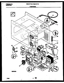 04 - Functional Parts parts for Frigidaire Microwave TMS137T1G from AppliancePartsPros.com