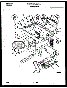 05 - Wrapper And Body Parts parts for Frigidaire Microwave TMS137T1G from AppliancePartsPros.com