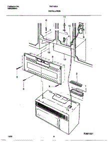 06 - Installation parts for Frigidaire Microwave TMT116U1W0 from AppliancePartsPros.com