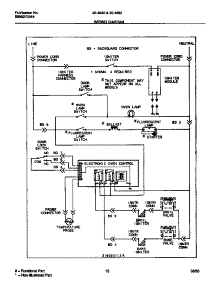 08 - Wiring Diagram parts for Frigidaire Range 30-4942-23-06 from AppliancePartsPros.com