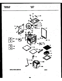 04 - Body Parts parts for Frigidaire Range 30-4972-23-01 from AppliancePartsPros.com