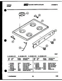 03 - Cooktop Parts parts for Frigidaire Range 30-6238-66-04 from AppliancePartsPros.com