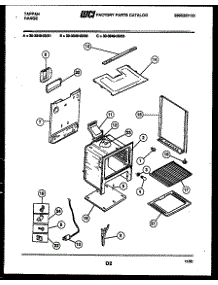 07 - Body Parts parts for Frigidaire Range 30-3349-00-02 from AppliancePartsPros.com