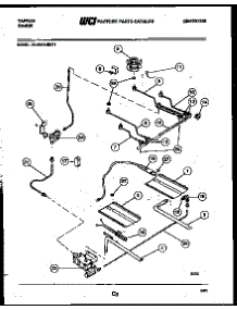 06 - Burner, Manifold And Gas Control parts for Frigidaire Range 30-3981-00-01 from AppliancePartsPros.com