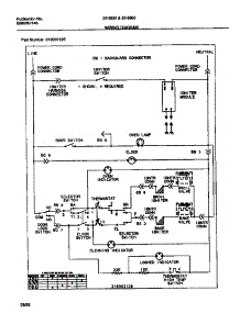 09 - Wiring Diagram parts for Frigidaire Range 30-3863-00-02 from AppliancePartsPros.com