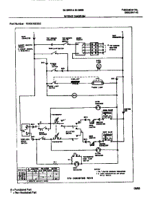 10 - Wiring Diagram parts for Frigidaire Range 30-3863-23-02 from AppliancePartsPros.com