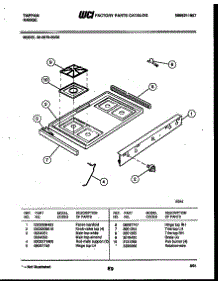 03 - Cooktop Parts parts for Frigidaire Range 30-3979-23-06 from AppliancePartsPros.com