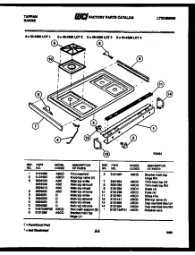 03 - Cooktop Parts parts for Frigidaire Range 30-4388-66-03 from AppliancePartsPros.com