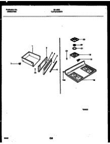 06 - Cooktop And Drawer Parts parts for Frigidaire Range 30-4952-00-02 from AppliancePartsPros.com