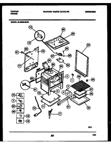 07 - Body Parts parts for Frigidaire Range 30-3860-23-04 from AppliancePartsPros.com